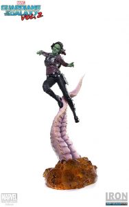 Figura de Gamora de Guardianes de la galaxia de Iron Studios en Guardianes 2 - Figuras coleccionables de Gamora