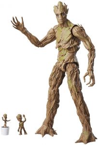 Figura de Groot de Guardianes de la galaxia de Marvel Legends - Figuras coleccionables de Groot