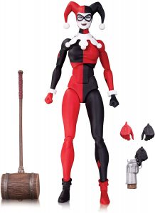 Figura de Harley Quinn cl谩sica de DC Collectibles - Figuras coleccionables de Harley Quinn