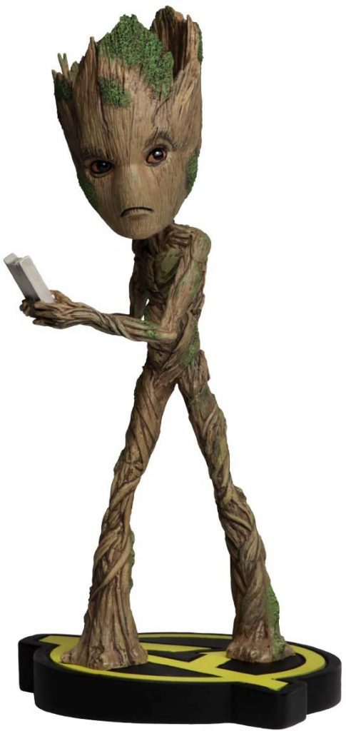 Figurilla Guardianes De La Galaxia - Groot Scalers De 5cm - NECA - Coleccionable Para Cables O Correas