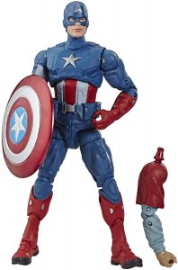 Figura del Capitán América de Marvel Legends - Figuras coleccionables del Capitán América