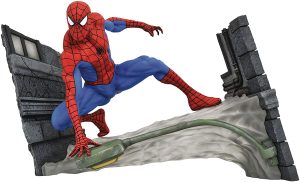 Figura Diamond de Spiderman en el puente - Las mejores figuras Diamond de Spiderman - Figuras coleccionables de Spiderman