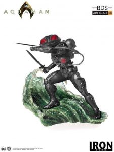 Figura de Black Manta de Iron Studios - Figuras coleccionables de Black Manta