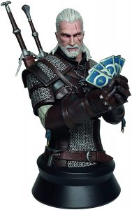 Figura de Busto Geralt de Rivia de Dark Horse Comics de The Witcher 3 - Figuras coleccionables de The Witcher