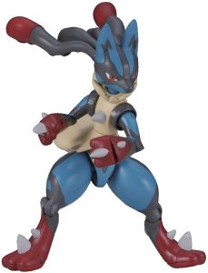 Figura de Lucario de Bandai - Figuras coleccionables de Lucario de Pokemon