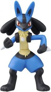 Figura de Lucario de Takara Tomy - Figuras coleccionables de Lucario de Pokemon