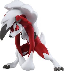 Figura de Lycanroc 3 de Takara Tomy - Figuras coleccionables de Rockruff de Pokemon