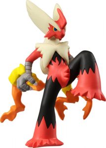 Figura de Mega Blaziken de Takara Tomy - Figuras coleccionables de Blaziken de Pokemon