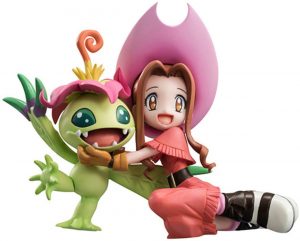 Figura de Mimi y Palmon de Digimon de Megahouse - Figuras coleccionables de Digimon