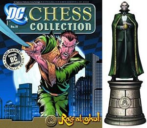 Figura de Ra's Al Ghul de Chess Figurine Collection - Figuras coleccionables de Ra's Al Ghul de Batman