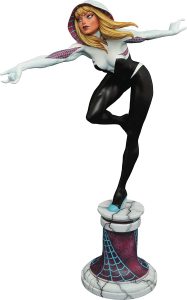 Figura de Spider Gwen de Marvel Comics sin máscara - Figuras coleccionables de Spider-Gwen
