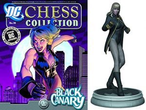 Figura de Black Canary de dc comics Chess Figurine Collection - Figuras coleccionables de Black Canary - Canario Negro