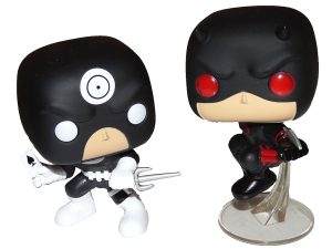 Figura de Bullseye y Daredevil de FUNKO POP - Figuras coleccionables de Bullseye