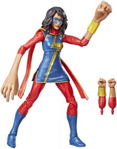 Figura de Kamala Khan - Ms Marvel de Marvel Legends Series - Figuras coleccionables de Kamala Khan - Figuras coleccionables de Ms Marvel