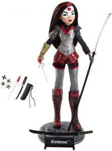 Figura de Katana de DC Super Hero Girls de Mattel exclusivo - Figuras coleccionables de Katana