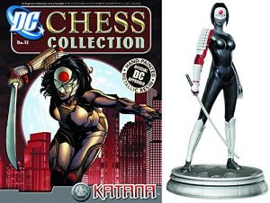 Figura de Katana de dc comics Chess Figurine Collection - Figuras coleccionables de Katana