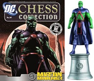 Figura de Martian Manhunter - Detective Marciano de dc comics Chess Figurine Collection - Figuras coleccionables del Detective Marciano