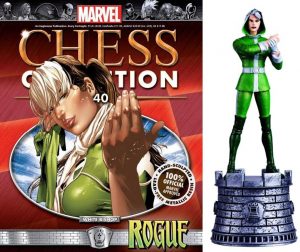 Figura de Pícara - Rogue de los X-Men de Marvel Chess Collection - Figuras coleccionables de Pícara - Figuras coleccionables de Rogue