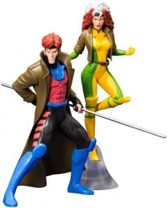 Figura de Pícara - Rogue y Gambito de los X-Men de Kotobukiya - Figuras coleccionables de Pícara - Figuras coleccionables de Rogue