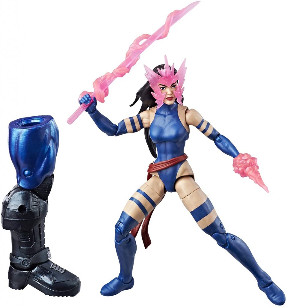 Marvel Legends Psylocke – Figura De 15 Cm De La Patrulla-X Con 4 Accesorios, Articulación Completa, Coleccionable