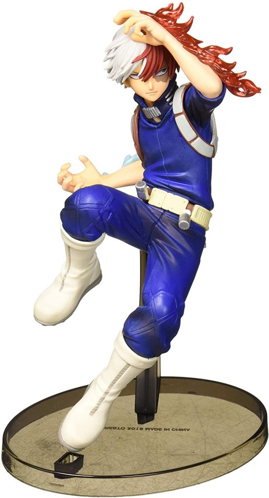 Figura Banpresto Shoto Todoroki – My Hero Academia Age Of Heroes 17 Cm, Coleccionable Con Licencia Oficial