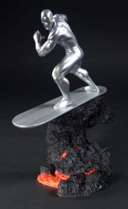 Figura de Silver Surfer de Hard Hero- Figuras coleccionables de Silver Surfer