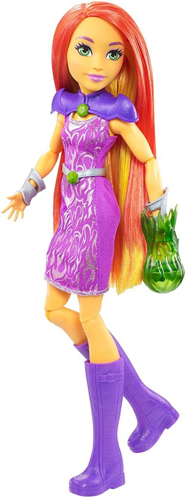 ② Figurine articulée Starfire Mattel pour filles DC Super Hero