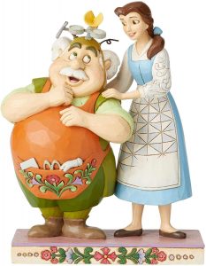 Figura y mu帽eco de Bella y Maurice de Disney Traditions - Figuras coleccionables, juguetes y mu帽ecos de la Bella y la Bestia - Mu帽ecos de Disney