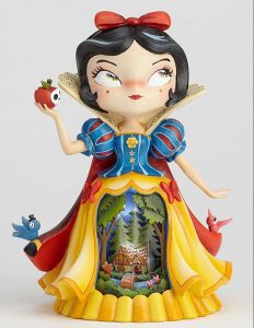 Figura y muñeco de Blancanieves animada de Enesco de Disney Traditions - Figuras coleccionables, juguetes y muñecos de Blancanieves y los 7 enanitos - Muñecos de Disney