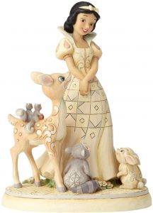Figura y mu帽eco de Blancanieves con vestido blanco de Enesco de Disney Traditions - Figuras coleccionables, juguetes y mu帽ecos de Blancanieves y los 7 enanitos - Mu帽ecos de Disney