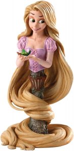 Figura y muñeco de Busto de Rapunzel y Pascal de Disney Traditions - Figuras coleccionables, juguetes y muñecos de Enredados - Rapunzel - Muñecos de Disney