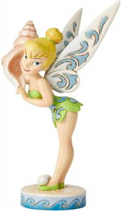 Figura y muñeco de Campanilla con Concha de Enesco de Disney Traditions - Figuras coleccionables, juguetes y muñecos de Peter Pan - Muñecos de Disney