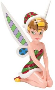 Figura y muñeco de Campanilla de Navidad de Enesco de Disney Britto - Figuras coleccionables, juguetes y muñecos de Peter Pan - Muñecos de Disney