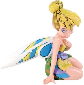 Figura y muñeco de Campanilla sentada 2 de Enesco de Disney Britto - Figuras coleccionables, juguetes y muñecos de Peter Pan - Muñecos de Disney
