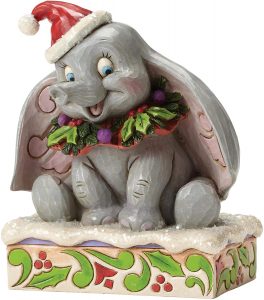 Figura y mu帽eco de Dumbo de Navidad de Disney Traditions - Figuras coleccionables, juguetes y mu帽ecos de Dumbo - Mu帽ecos de Disney