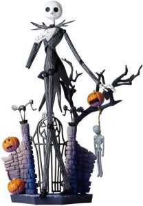 Figura y mu帽eco de Jack Skellington de Kaiyodo - Figuras coleccionables, juguetes y mu帽ecos de Pesadilla Antes de Navidad - Mu帽ecos de Disney de Nightmare Before Christmas