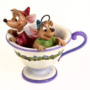 Figura y muñeco de Jaq y Gus de Enesco - Figuras coleccionables, juguetes y muñecos de la Cenicienta - Cinderella - Muñecos de Disney