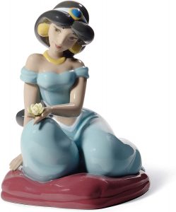 Figura y muñeco de Jasmine de Porcelana de Lladró - Figuras coleccionables, juguetes y muñecos de Aladdin - Muñecos de Disney