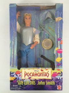 Figura y mu帽eco de John Smith de Mattel - Figuras coleccionables, juguetes y mu帽ecos de Pocahontas - Mu帽ecos de Disney