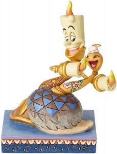 Figura y mu帽eco de Lumiere y Fifi de Enesco de Disney Traditions - Figuras coleccionables, juguetes y mu帽ecos de la Bella y la Bestia - Mu帽ecos de Disney