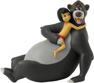 Figura y muñeco de Mowgli y Baloo de Disney - Figuras coleccionables, juguetes y muñecos del Libro de la Selva - Muñecos de Disney