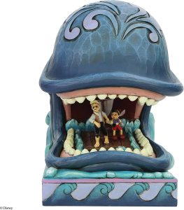 Figura y muñeco de Pinocho con Geppeto en la ballena de Enesco - Figuras coleccionables, juguetes y muñecos de Pinocho - Muñecos de Disney - Muñeco de Pinocchio