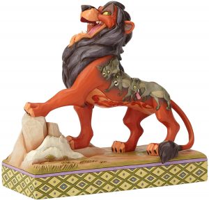Figura y muñeco de Scar de Enesco de Disney Traditions - Figuras coleccionables, juguetes y muñecos del Rey León - The Lion King - Muñecos de Disney