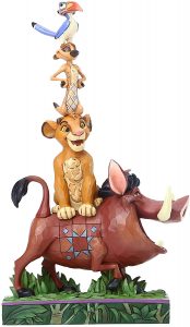 Figura y muñeco de Simba, Zazu, Timón y Pumba de Enesco de Disney Traditions - Figuras coleccionables, juguetes y muñecos del Rey León - The Lion King - Muñecos de Disney