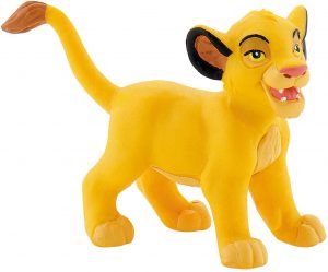 Figura y mu帽eco de Simba de Bullyland - Figuras coleccionables, juguetes y mu帽ecos del Rey Le贸n - The Lion King - Mu帽ecos de Disney