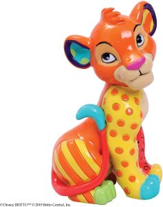 Figura y muñeco de Simba de Disney Britto - Figuras coleccionables, juguetes y muñecos del Rey León - The Lion King - Muñecos de Disney