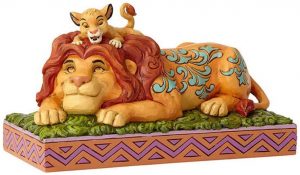 Figura y muñeco de Simba y Mufasa de Enesco de Disney Traditions - Figuras coleccionables, juguetes y muñecos del Rey León - The Lion King - Muñecos de Disney