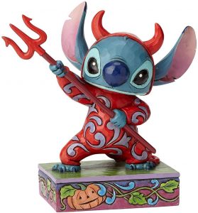 Figura y muñeco de Stitch Demonio de Enesco de Disney Traditions - Figuras coleccionables, juguetes y muñecos de Lilo y Stich - Muñecos de Disney