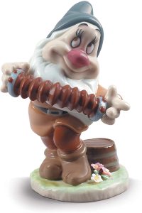 Figura y muñeco de Tímido de porcelana de Lladró - Figuras coleccionables, juguetes y muñecos de Blancanieves y los 7 enanitos - Muñecos de Disney