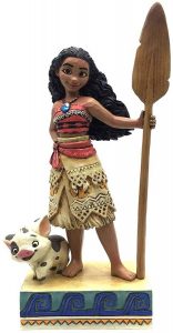 Figura y mu帽eco de Vaiana de Enesco de Disney Traditions - Figuras coleccionables, juguetes y mu帽ecos de Vaiana - Moana - Mu帽ecos de Disney